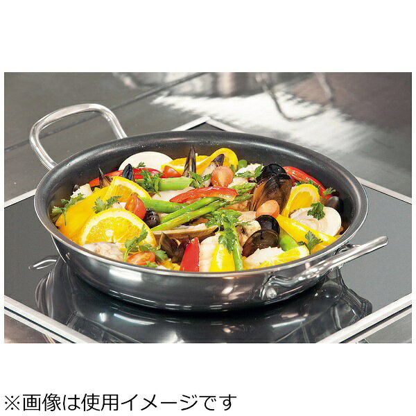 楽天ビック(ビックカメラ×楽天)の【エントリーで最大2万ポイント当たる｜8/23まで】 遠藤商事｜Endo Shoji TKG IHセレクト 2層クラッド 両手フライパン 40cm ＜PPE1404＞[IH対応] [IH対応][PPE1404]｜アングル2