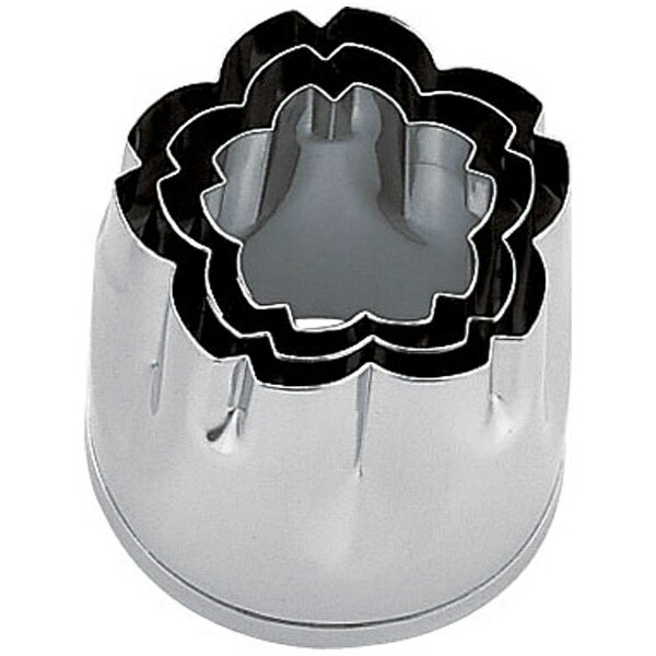 Silicone Cooking Utensils - 遠藤商事｜Endo Shoji SA18-8本職用厚口抜型 桜 (3ヶ入) ＜BNK06006＞[BNK06006]