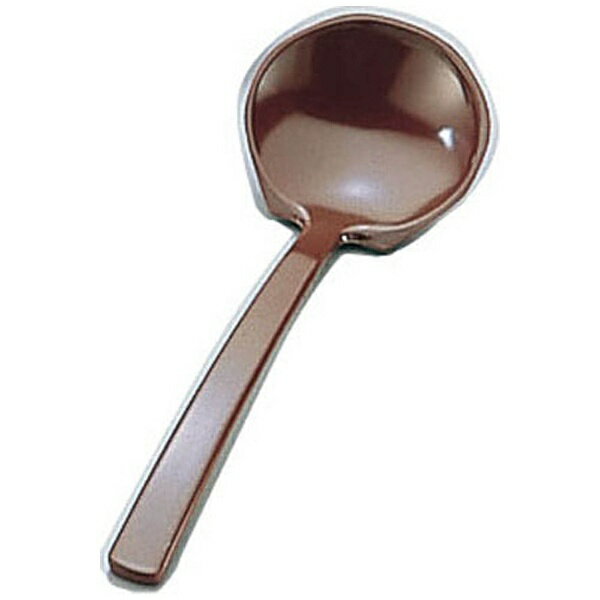 エンテック｜ENTEC メラミン 田舎杓子 茶 ＜QIN026A＞[QIN026A]