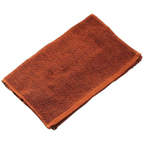 綿100％のスレン染めカラータオルです。こげ茶色で、サイズは340×860mm、総パイル200匁、1枚約63gです。12枚入りです。