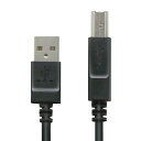 エレコム｜ELECOM 5.0m USB A-Bタイプ USB2.0やわらかケーブル （ブラック） U2C-BY50BK U2CBY50BK 【rb_pcacc】