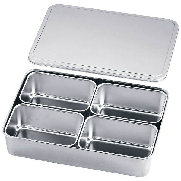 大屋製作所 18-8プレス 中型ヤクミ入 4ヶ入角 ＜AYK12014＞[AYK12014]