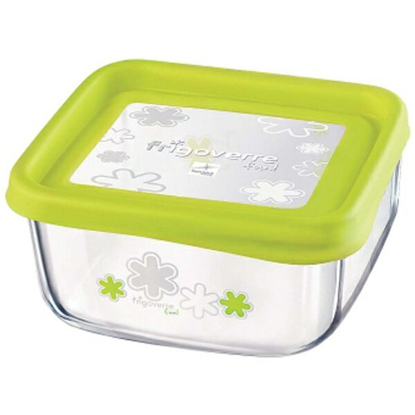 ボルミオリロッコ｜Bormioli Rocco フリゴベール・ファン スクエア 15cm 3.87870.MV2グリーン ＜RBR6002＞[RBR6002](3.0)