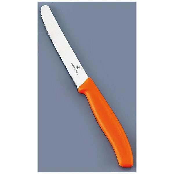 ビクトリノックス｜VICTORINOX ビクトリノックス トマトベジタブルナイフ オレンジ6.7836.9FCE ＜ABK5702＞[ABK5702]【rb_pcp】のサムネイル