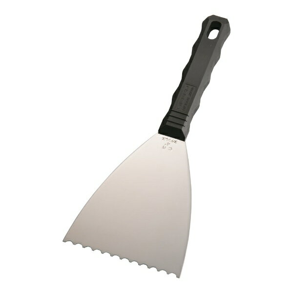 富田刃物｜TOMITA CUTLERY プラ柄 波型スクレーパー 10cm No.560 ＜GSK1402＞[GSK1402]