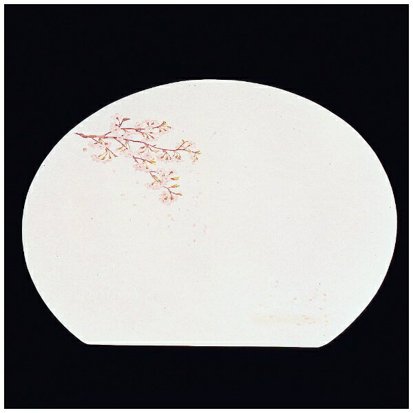 ヤマコー｜YAMACO 尺3半月枯淡懐石まっと（100枚入） 桜 ＜QKI49＞[QKI49]