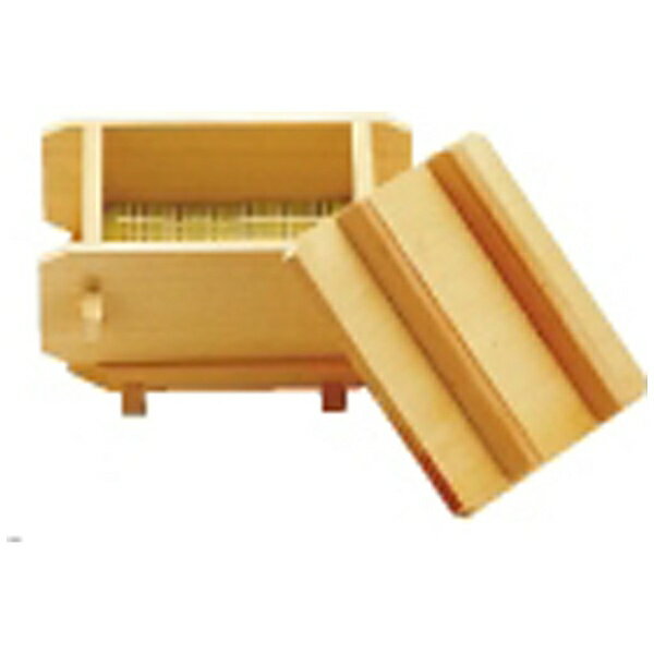 ヤマコー｜YAMACO 桧 角蒸ミニセイロセット （蓋・すだれ・台付） ＜QSI12＞[QSI12]