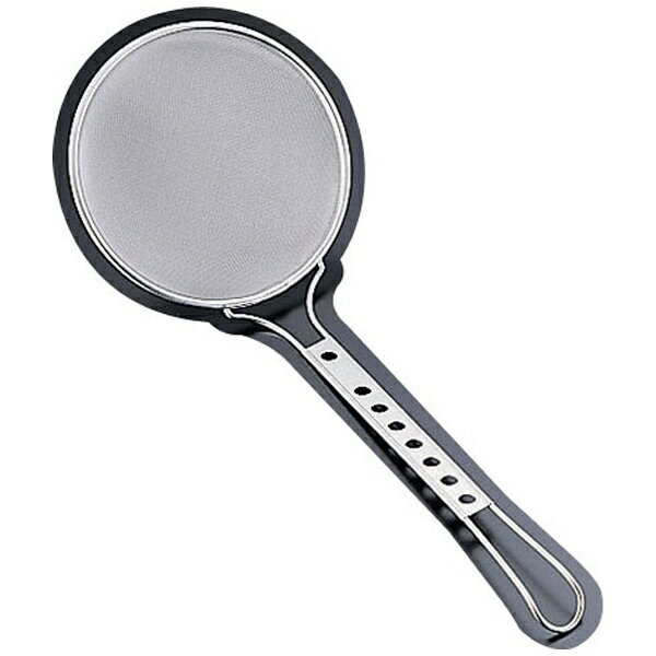 新越ワークス｜shinetsu-works ステンレス スリースノー丸カス揚 18cm 細目(40メッシュ) ＜AKS3406＞[A..