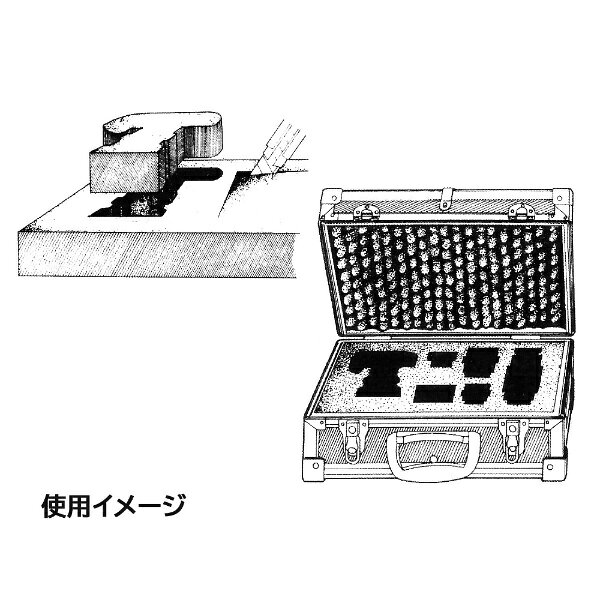 ETSUMI｜エツミ E-6596 ハードウレタンフォームL型60mm[E6596ハードウレタンフォー...