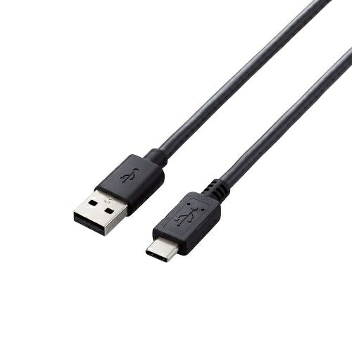 ���쥳���ELECOM USB2.0�����֥� A-C������ �Ρ��ޥ� 4m �֥�å�[U2CAC40BK]��rb_pcacc��