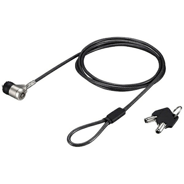 BUFFALO｜バッファロー ピンシリンダー錠ワイヤーロック(統一キー対応) 統一キーNo.2[BSL05S02]