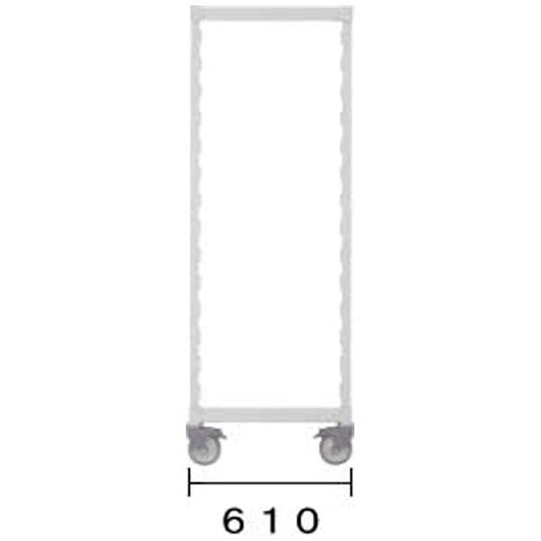 キャンブロ社｜CAMBRO 610移動カムシェルビング用ポストキット CPMPK2435 ＜DKY9201＞