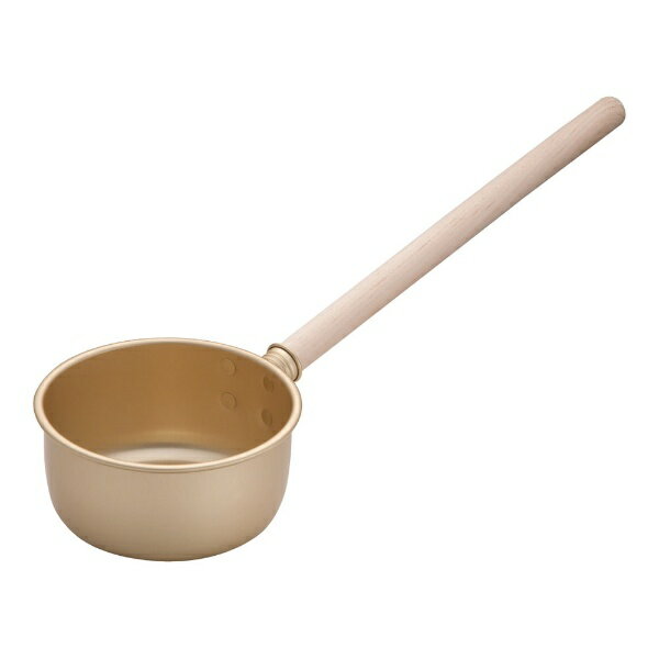 前川金属工業所｜MAEKAWAKINZOKUKOGYOSHO ゴールド アルマイト 水杓 15cm ＜AMZ1504＞[AMZ1504]