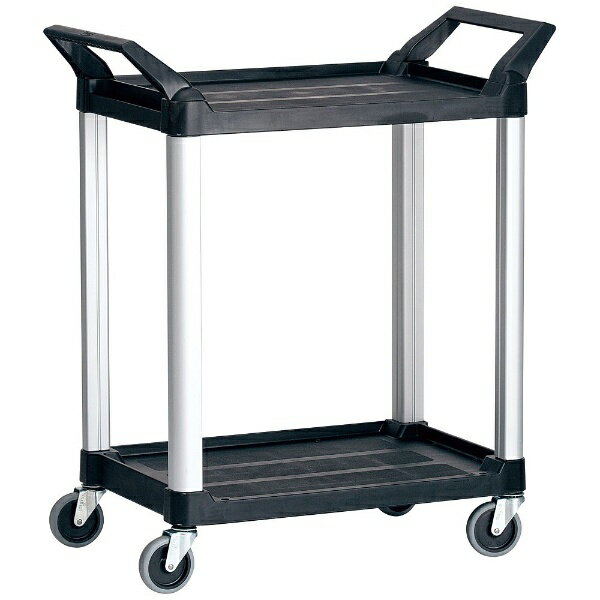 TRUST｜トラスト トラスト Hi5ユーティリティーカート S2段 4010 ブラック ＜HKC9201＞[HKC9201]