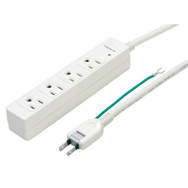 YAZAWA�å䥶�� ���å� �ۥ磻�� Y02JKP402WH [2.0m /4�ĸ� /�����å�̵][Y02JKP402WH]