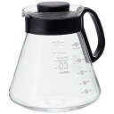 ハリオ｜HARIO V60 レンジサーバー 800 ブラック XVD80B