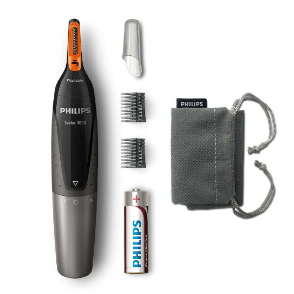 フィリップス　PHILIPS NT3162/10 ノーズトリマー Nosetrimmer series 3000[鼻毛 耳毛 眉毛 カッター シェーバー NT316210]