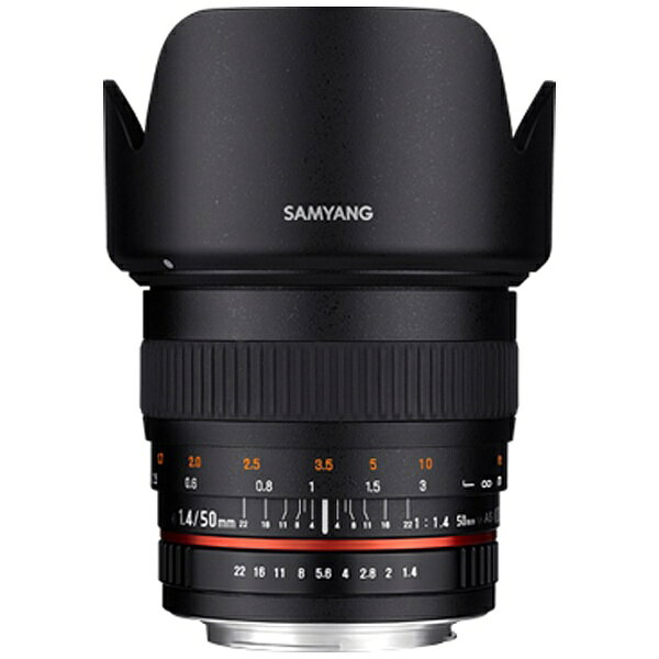 SAMYANG�å����� ������� 50mm F1.4 AS UMC �ե륵�����б� �֥�å� [���ˡ�A(��) /ñ�������][50MMF14���ˡ�����ե�]
