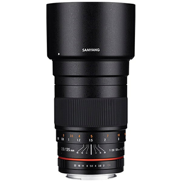 SONY - SAMYANG｜サムヤン カメラレンズ 135mm F2.0 ED UMC フルサイズ対応 ブラック [ソニーE /単焦点レンズ][135MMF20ソニーE]