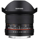 SAMYANG｜サムヤン カメラレンズ 12mm F2.8 ED AS NCS ブラック [FUJIFILM X /単焦点レンズ][12MMF28フジXFISHEYE]