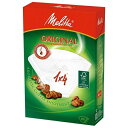 メリタ｜Melitta コーヒーフィルター オリジナル 1×4 ナチュラルホワイト PO148W