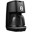 デロンギ｜Delonghi ドリップコーヒーメーカー ディスティンタコレクション エレガンスブラック ICMI011J-BK ICMI011J