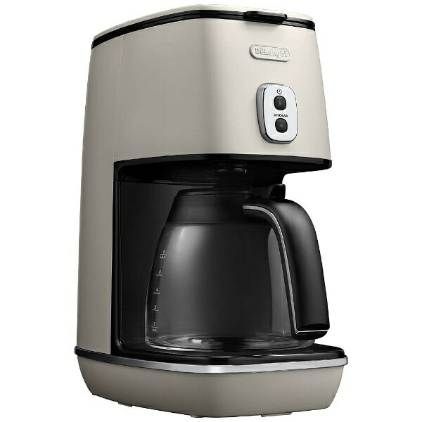 デロンギ｜Delonghi ドリップコーヒーメーカー ディスティンタコレクション ピュアホワイト ICMI011J-W[ICMI011J]【rb_cooking_cpn】