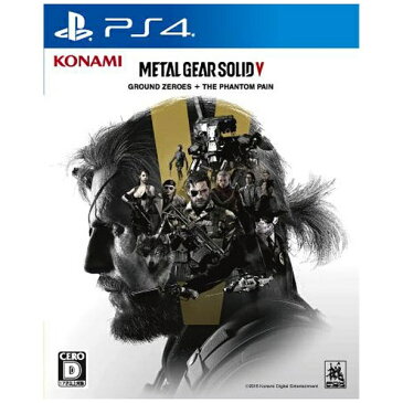 コナミデジタルエンタテイメント　Konami　Digital　Entertainment METAL GEAR SOLID V： GROUND ZEROES ＋ THE PHANTOM PAIN【PS4ゲームソフト】