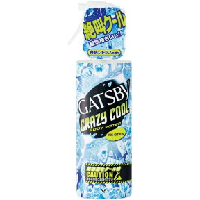 マンダム｜mandom GATSBY(ギャツビー) クレイジークールボディウォーターアイスシトラス(170ml)〔デオドラント〕 アイスシトラス【rb_pcp】