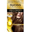 シュワルツコフヘンケル｜Henkel Japan syoss（サイオス）オレオクリーム ヘアカラー 1剤50g+2剤50g[白髪染め] 1N シャイニングブラウン【rb_pcp】