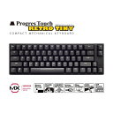 ARCHISS｜アーキス キーボード Cherry MX 茶軸 ProgresTouch RETRO TINY 黒 AS-KBPD66/TBK 有線 /PS/2 USB 【rb_ keyboard_cpn】