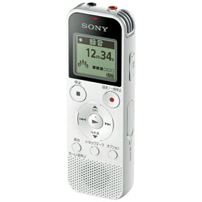 ソニー｜SONY ICD-PX470F ICレコーダー ホワイト [4GB /ワイドFM対応][録音機 ボイスレコーダー 小型 高音質 長時間]