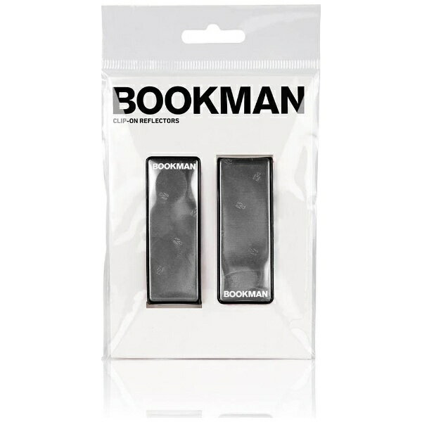 BOOKMAN　ブックマン クリップオン リフレクター ブラック BM296