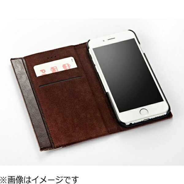 トリニティ｜Trinity iPhone 7用　SideKick 2トーンフリップノートケース ファブリック　デニム　Simplism TR-SKFIP164-DM