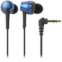 オーディオテクニカ｜audio-technica イヤホン カナル型 ATH-CKR50 BL ディープブルー φ3.5mm ミニプラグ ATHCKR50BL