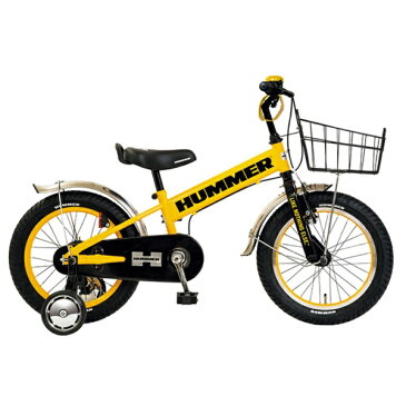 【送料無料】 ハマー 16型 幼児用自転車 HUMMER KIDS TANK3.0-SE（イエロー/シングルシフト） 13377-07【組立商品につき返品不可】 【代金引換配送不可】