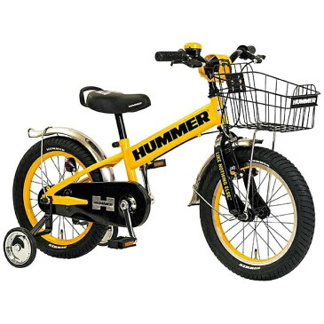 【送料無料】 ハマー 16型 幼児用自転車 HUMMER KIDS TANK3.0-SE（イエロー/シングルシフト） 13377-07【組立商品につき返品不可】 【代金引換配送不可】