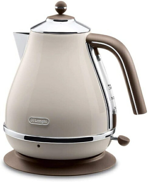 デロンギ｜Delonghi 電気ケトル icona VINTAGE(アイコナ ヴィンテージ) ドルチェベージュ KBOV1200J-BG 1.0L 【rb_cooking_cpn】