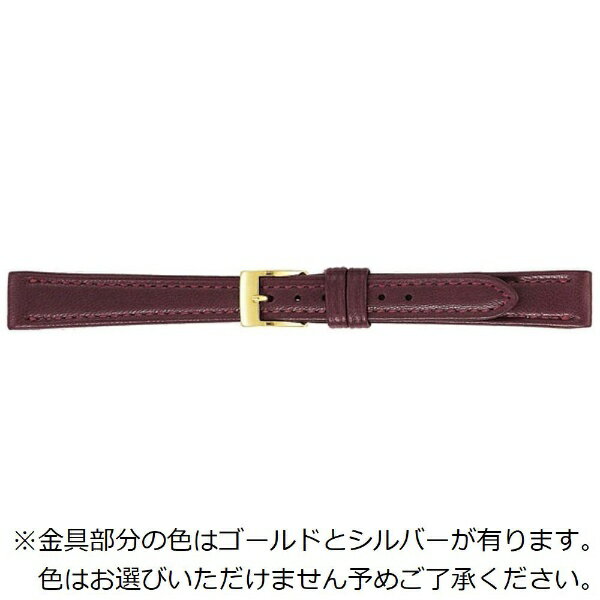 バンビ|BAMBI 時計バンド ラム(羊革) かん幅12mm 美錠幅10mm 【金具色指定不可】 グレーシャス ワイン C631EI