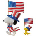 メディコムトイ｜MEDICOM TOY ウルトラディテールフィギュア No．320 UDF PEANUTS シリーズ5 U．S．A． SNOOPY WOODSTOCK 【代金引換配送不可】