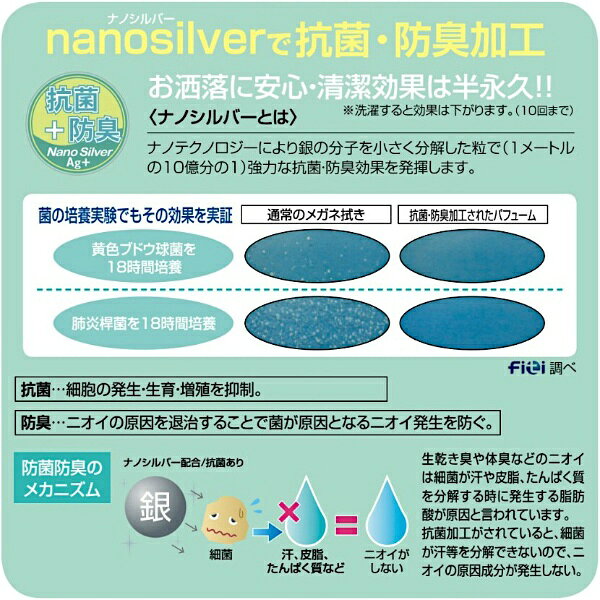 楽天ビック(ビックカメラ×楽天)の名古屋眼鏡｜Nagoya Gankyo パフューム クリーニングクロス 3017-04 ベージュフラワー｜アングル2