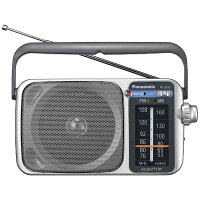 パナソニック｜Panasonic ホームラジオ シルバー RF-2450 [AM/FM /ワイドFM対応][R...