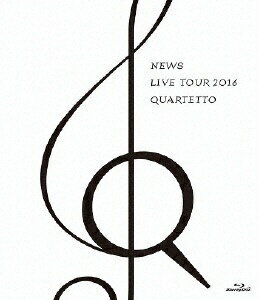 ソニーミュージックマーケティング｜Sony Music Marketing NEWS/NEWS LIVE TOUR 2016 QUARTETTO 通常盤 【ブルーレイ ソフト】 【代金引換配送不可】