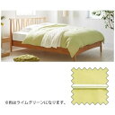 FRANCEBED|フランスベッド 【掛け布団カバー】 エッフェ プレミアム ダブルサイズ(綿100%/190×210cm/ライムグリーン) フランスベッド(3)