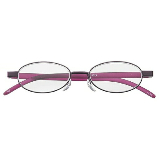 名古屋眼鏡|Nagoya Gankyo 老眼鏡 ライブラリーコンパクト 5624(パープル/+2.00) 名古屋眼鏡|Nagoya Gankyo 老眼鏡 ライブラリーコンパクト 5624(パープル/+2.00)