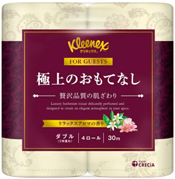 日本製紙クレシア｜crecia クリネックス(kleenex) 極上のおもてなし リラックスアロマの香り 30m