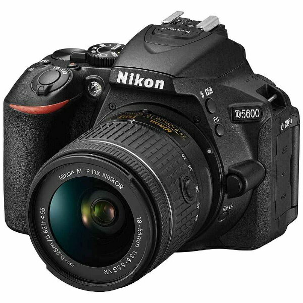 ニコン　Nikon D5600　デジタル一眼レフカメラ　18-55 VR レンズキット ブラック [ズームレンズ][D5600LK1855]