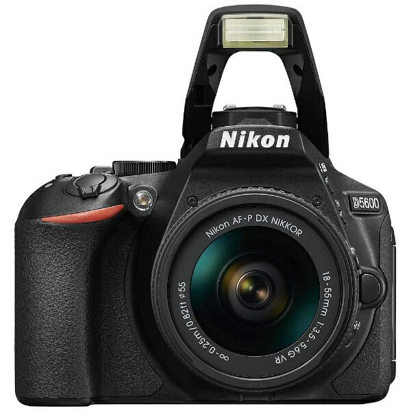 ニコン　Nikon D5600　デジタル一眼レフカメラ　18-55 VR レンズキット ブラック [ズームレンズ][D5600LK1855]