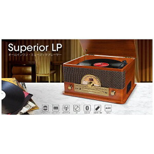 ION　Audio　アイオンオーディオ USB端子搭載レコードプレーヤー　Superior LP [USBメモリ録音][SUPERIORLP]