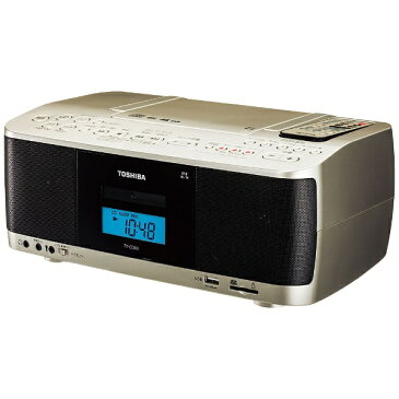 【送料無料】 東芝 TOSHIBA CDラジカセ(ラジオ+SD+USBメモリー+CD+カセットテープ) TY-CDX9N